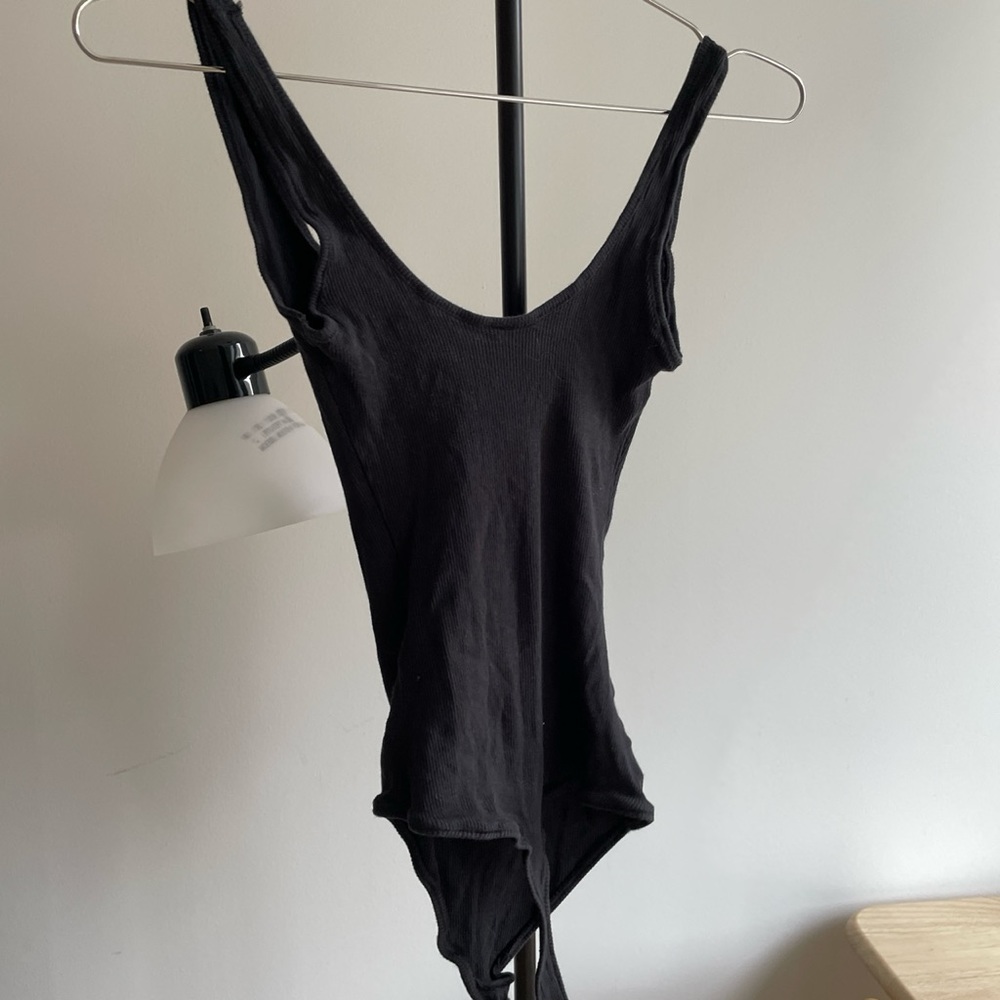 Skims Cotton Rib Bodysuit